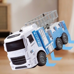 Set 5 Xe Chủ Đề Sân Bay XLQ-5F, Máy Bay Có Đèn Nhạc Cho Bé - Đồ Chơi XKIDS