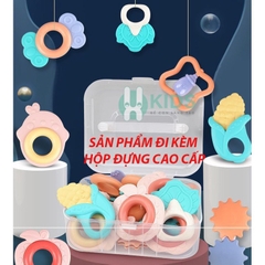Bộ 10 món đồ chơi xúc xắc gặm nướu cho bé sơ sinh