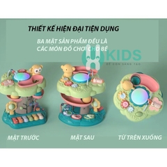 Bàn chơi phát nhạc đa năng 9in1 kết hợp trống, đàn piano