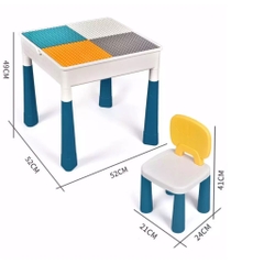 Bộ Bàn Đa Năng LEGO CHỈNH ĐƯỢC SIZE HÌNH VUÔNG