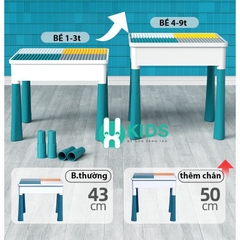 Bộ Bàn Đa Năng LEGO CHỈNH ĐƯỢC SIZE HÌNH VUÔNG