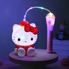 Đèn lồng trung thu hello kitty có đèn led phát sáng, có nhạc vui nhộn