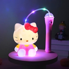 Đèn lồng trung thu hello kitty có đèn led phát sáng, có nhạc vui nhộn