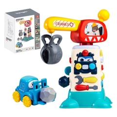 Đồ chơi cần cẩu vận động tay trẻ em