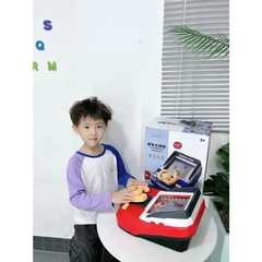 Đồ chơi vô lăng lái xe ô tô mô phỏng game đua xe có pin sạc kèm hiêu ứng âm thâm