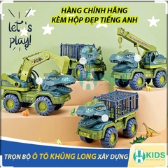 Đồ chơi xe ô tô khủng long chở hàng chuyên dụng cỡ lớn