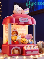 MÁY GẮP THÚ MINI THỎ GẤU CẦU VỒNG, MÁY GẮP THÚ BÔNG SẴN XU VÀ GẤU SIÊU TO ĐẸP ,CỰC KÌ THÚ VỊ VÀ VUI NHỘN CHO BÉ