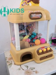 MÁY GẮP THÚ MINI THỎ GẤU CẦU VỒNG, MÁY GẮP THÚ BÔNG SẴN XU VÀ GẤU SIÊU TO ĐẸP ,CỰC KÌ THÚ VỊ VÀ VUI NHỘN CHO BÉ