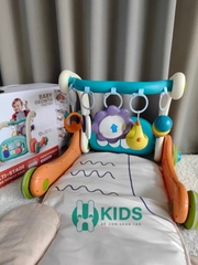 Thảm đạp nhạc, thảm nhạc nằm chơi cho bé sơ sinh đa năng kết hợp xe tập đi 3in1 có phím đàn piano cho trẻ em