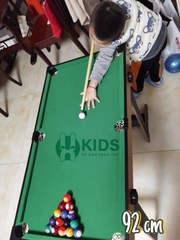 Bàn Bi-A Cao Cấp, Bàn bi a Gỗ Loại To Chân Gấp Gọn Chơi Siêu Hay Và Cực Vui Cho Trẻ Em Và Người Lớn