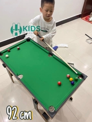 Bàn Bi-A Cao Cấp, Bàn bi a Gỗ Loại To Chân Gấp Gọn Chơi Siêu Hay Và Cực Vui Cho Trẻ Em Và Người Lớn