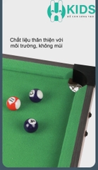 Bàn Bi-A Cao Cấp, Bàn bi a Gỗ Loại To Chân Gấp Gọn Chơi Siêu Hay Và Cực Vui Cho Trẻ Em Và Người Lớn