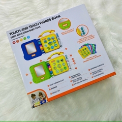 Đồ Chơi Âm Thanh Học Tiếng Anh Touch And Teach Words Book Cho Bé 1-5 Tuổi