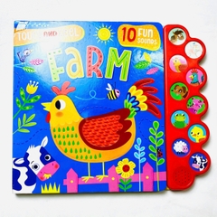 Đồ Chơi Âm Thanh Touch And Feel Sound Book 10 Âm Thanh Cho Bé 3 Tuổi+