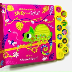 Đồ Chơi Âm Thanh Touch And Feel Sound Book 10 Âm Thanh Cho Bé 3 Tuổi+