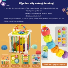 HỘP BẬN RỘN ĐA NĂNG 8IN1 – NHỎ GỌN NHƯNG “CUỐN” KHỎI RỜI TAY