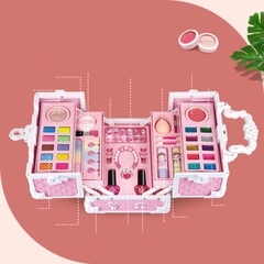 Hộp Trang Điểm Trẻ Em 3 Tầng Cao Cấp – Bộ Đồ Chơi Trang Điểm Công Chúa Có Vali Xách Tay Nhiều Món