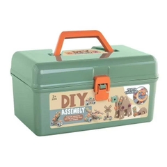 Hộp Kỹ Thuật 144 Chi Tiết Cho Bé – Bộ Đồ Chơi Lắp Ráp DIY Có Máy Khoan Pin, Phát Triển Tư Duy Sáng Tạo Cho Trẻ 3+