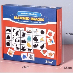 Đồ Chơi Ghép Hình Tìm Bóng Match Images Cho Bé 3+ Tuổi – Rèn Tư Duy Quan Sát & Nhận Biết Hình Ảnh