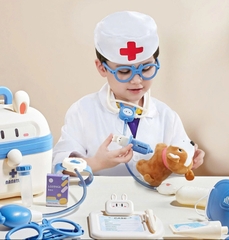 BỘ ĐỒ CHƠI BÁC SĨ THỎ 40 CHI TIẾT – BÉ VỪA CHƠI VỪA HỌC SIÊU THÍCH