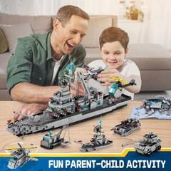 LẮP RÁP WARSHIP Lắp Ghép Tàu Chiến – 8986 - 1442 CHI TIẾT ĐÂY 🔥