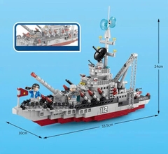 🚢 LẮP GHÉP TÀU CHIẾN WARSHIP 9165/ 9166 – NHỎ GỌN NHƯNG CỰC “CUỐN”