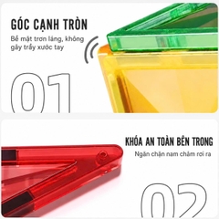 LẮP GHÉP NAM CHÂM ONSHINE 50PCS – BỘ ĐỒ CHƠI “QUỐC DÂN” GIÚP BÉ THÔNG MINH HƠN MỖI NGÀY