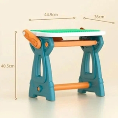 BÀN HỌC ĐA NĂNG 2IN1 CHO BÉ – VỪA LẮP RÁP VỪA TẬP VẼ SIÊU TIỆN