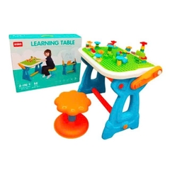 BÀN HỌC ĐA NĂNG 2IN1 CHO BÉ – VỪA LẮP RÁP VỪA TẬP VẼ SIÊU TIỆN