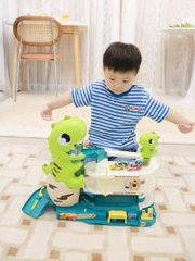 BÃI ĐỖ XE KHỦNG LONG TỰ ĐỘNG – BÉ TRAI NHÌN LÀ MÊ TÍT