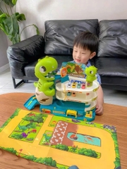 BÃI ĐỖ XE KHỦNG LONG TỰ ĐỘNG – BÉ TRAI NHÌN LÀ MÊ TÍT
