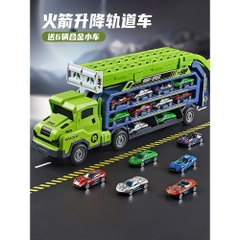 XE CONTAINER PHÓNG TÊN LỬA – ĐỒ CHƠI BÉ TRAI NHÌN LÀ MÊ