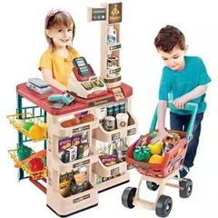 QUẦY SIÊU THỊ MINI 48 CHI TIẾT, 65 CHI TIẾT – BÉ CHƠI CẢ NGÀY KHÔNG CHÁN 😍