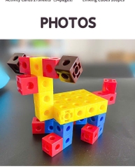 Linking Cubes Montessori - Bộ Học Liệu STEM Giúp Bé Học Toán, Đếm Số Và Phát Triển Tư Duy