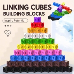 Linking Cubes Montessori - Bộ Học Liệu STEM Giúp Bé Học Toán, Đếm Số Và Phát Triển Tư Duy