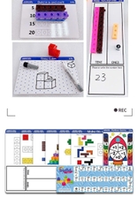 Linking Cubes Montessori - Bộ Học Liệu STEM Giúp Bé Học Toán, Đếm Số Và Phát Triển Tư Duy