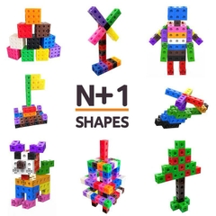 Linking Cubes Montessori - Bộ Học Liệu STEM Giúp Bé Học Toán, Đếm Số Và Phát Triển Tư Duy