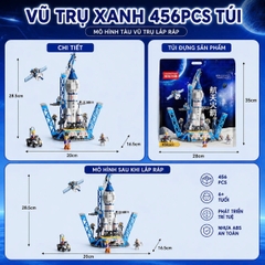 Lắp Tàu Chiến Khổng Lồ, mô hình tàu chiến 6 in 1, ghép máy bay, tàu chiến, xe tăng, giúp bé sáng tạo