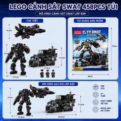 Lắp Tàu Chiến Khổng Lồ, mô hình tàu chiến 6 in 1, ghép máy bay, tàu chiến, xe tăng, giúp bé sáng tạo
