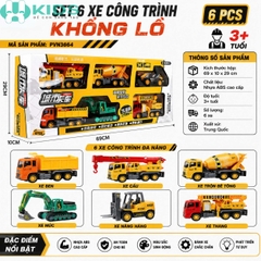 Đồ Chơi Ô Tô Mô Hình Cỡ Lớn Đa Năng – Xe Container, Xe Công Trình, Xe Điều Khiển Và Xe Biến Hình Cho Bé 3+ | Xkids