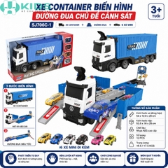 Đồ Chơi Ô Tô Mô Hình Cỡ Lớn Đa Năng – Xe Container, Xe Công Trình, Xe Điều Khiển Và Xe Biến Hình Cho Bé 3+ | Xkids