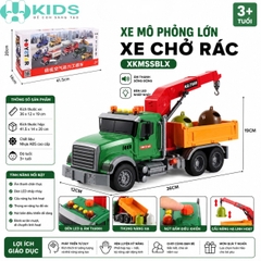 Đồ Chơi Ô Tô Mô Hình Cỡ Lớn Đa Năng – Xe Container, Xe Công Trình, Xe Điều Khiển Và Xe Biến Hình Cho Bé 3+ | Xkids