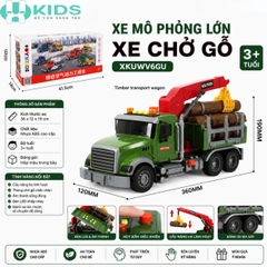 Đồ Chơi Ô Tô Mô Hình Cỡ Lớn Đa Năng – Xe Container, Xe Công Trình, Xe Điều Khiển Và Xe Biến Hình Cho Bé 3+ | Xkids