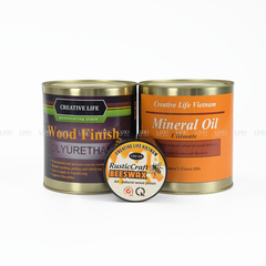 QUY TRÌNH SƠN BÓNG GIỮ MÀU GỖ TỰ NHIÊN, ĐƠN GIẢN TẠI NHÀ - LUXI DECOR