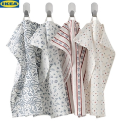 IKEA - SET 4 KHĂN LAU BẾP COTTON INAMARIA