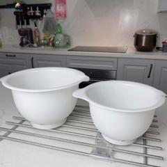 Bộ 2 tô nhựa IKEA VISPAD trộn bột, làm nhân nem, chả giò chuyên dụng