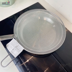 Vung chắn dầu mỡ IKEA KLOCKREN chắn mỡ bắn khi chiên rán không đọng hơi nước