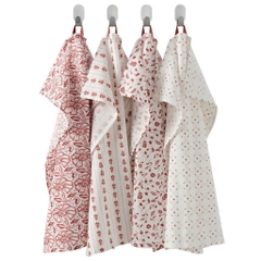 IKEA - SET 4 KHĂN LAU BẾP COTTON INAMARIA
