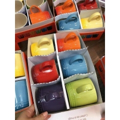 Bộ 6 cốc sứ LE C.REUSET 6 màu sang trọng