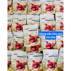 Táo đỏ Hòa Điền -Tân Cương khô tự nhiên trên cây loại đặc biệt túi zip 500g